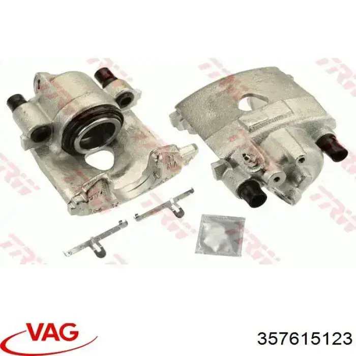 Супорт гальмівний передній лівий VAG 357615123 ціна, від 41.43 USD