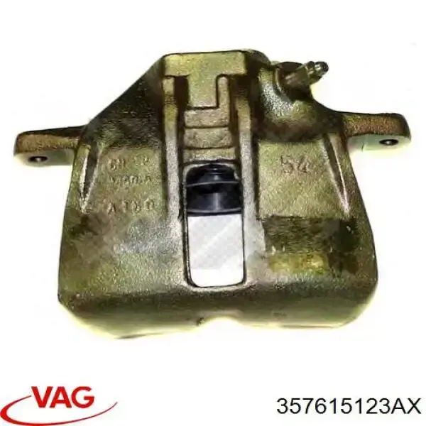 Супорт гальмівний передній лівий 357615123AX VAG