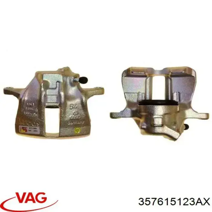 Супорт гальмівний передній лівий VAG 357615123AX ціна, від 39.72 USD