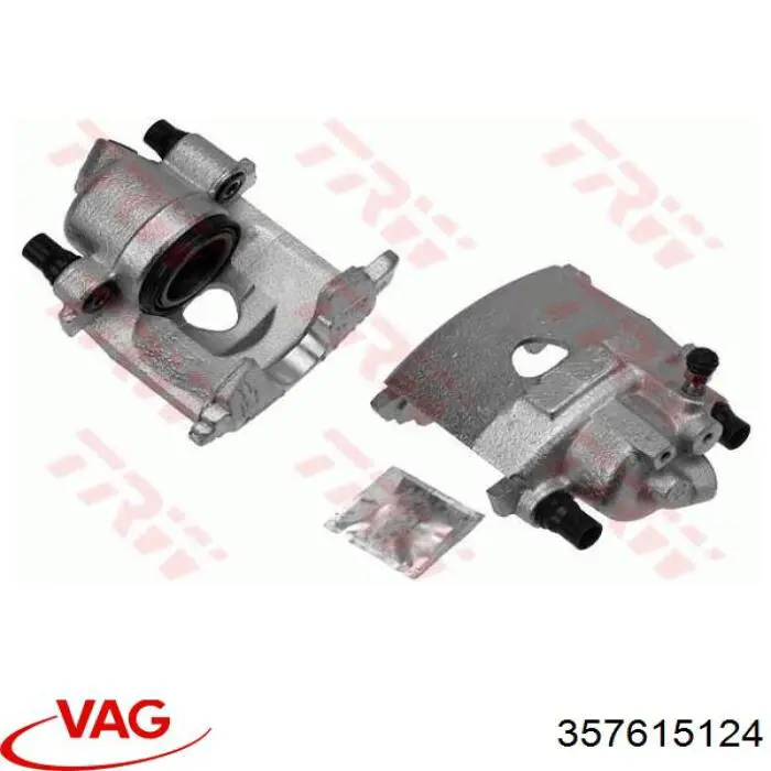 Супорт гальмівний передній правий VAG 357615124 ціна, від 44.61 USD