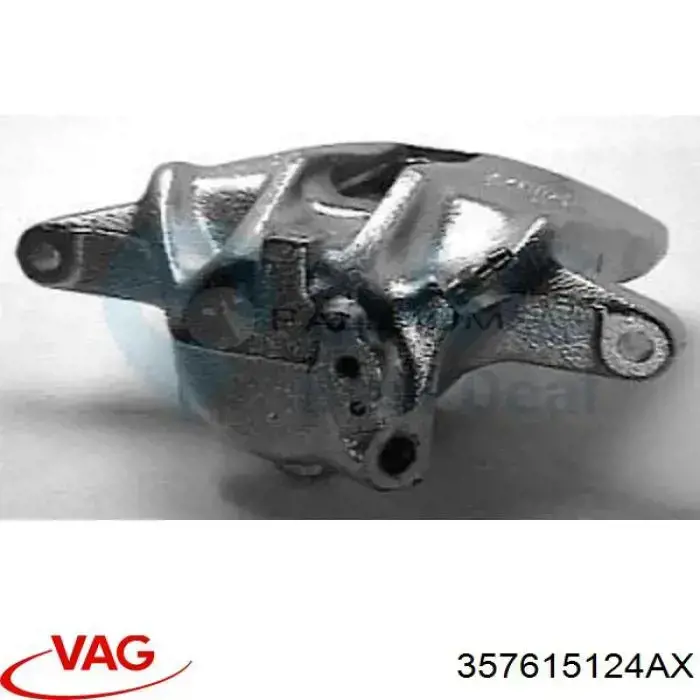 Супорт гальмівний передній правий 357615124AX VAG