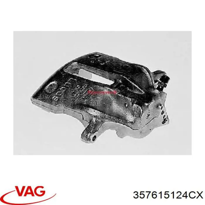 Супорт гальмівний передній правий VAG 357615124CX ціна, від 52.54 USD