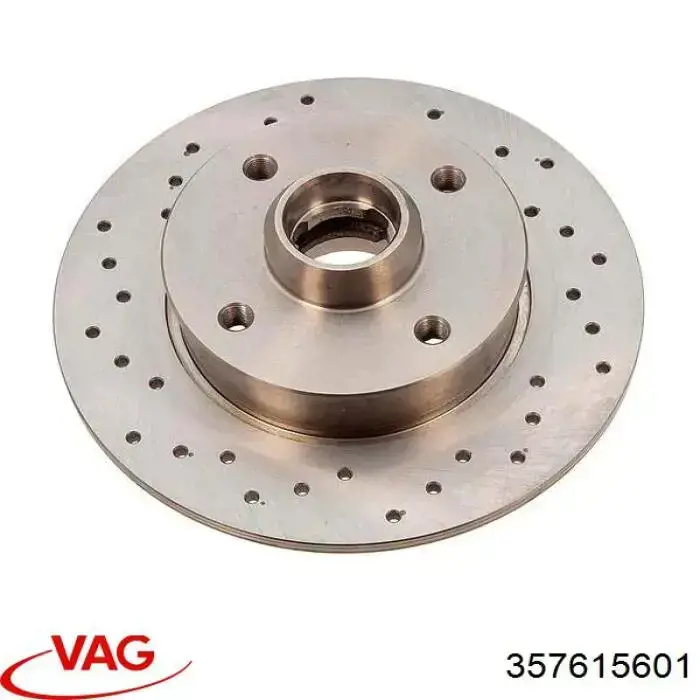 Купити 357615601 VAG Диск заднього гальма