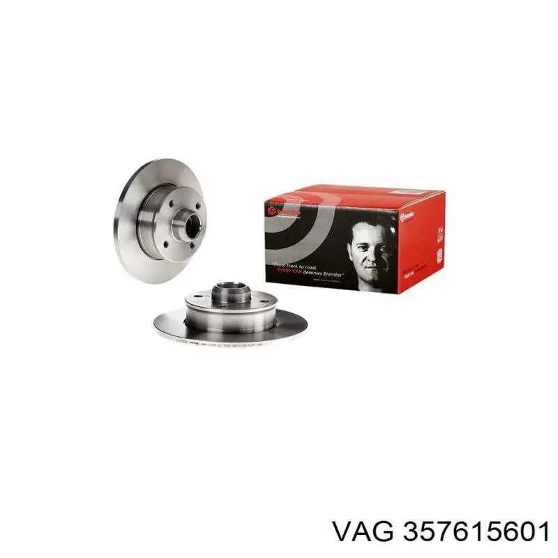 Гальмівні диски 357615601 VAG