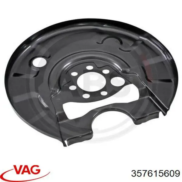Купити 357615609 VAG Захист гальмівного диска заднього, лівого