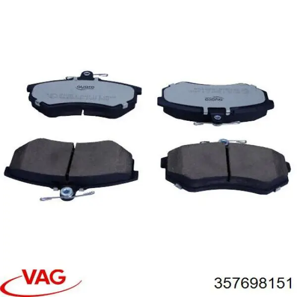 Купити 357698151 VAG Колодки гальмівні передні, дискові