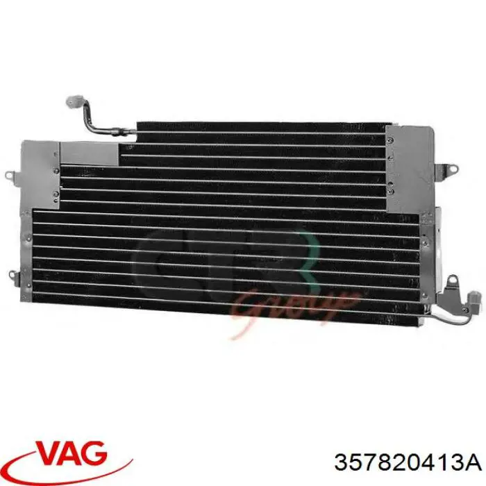 Конденсатор кондиціонера VAG 357820413A ціна, від 65.23 USD