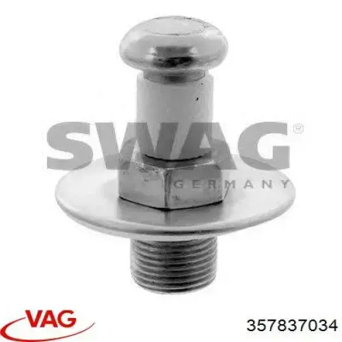 Купити 357837034 VAG Петля-зачіп (відповідна частина) замка двері задньої
