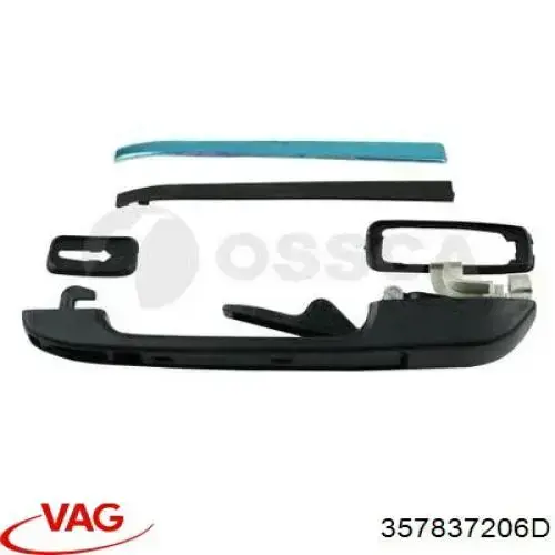 Ручка передньої двері зовнішня права VAG 357837206D ціна, від 8.78 USD