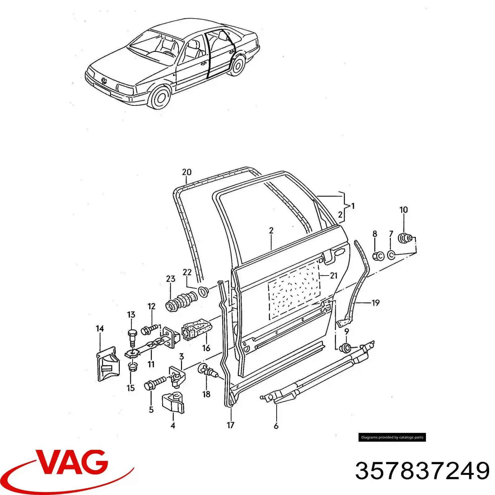 Купити 357837249 VAG 