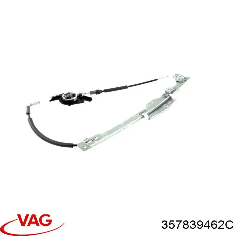 Купити 357839462C VAG Механізм склопідіймача двері задньої, правої