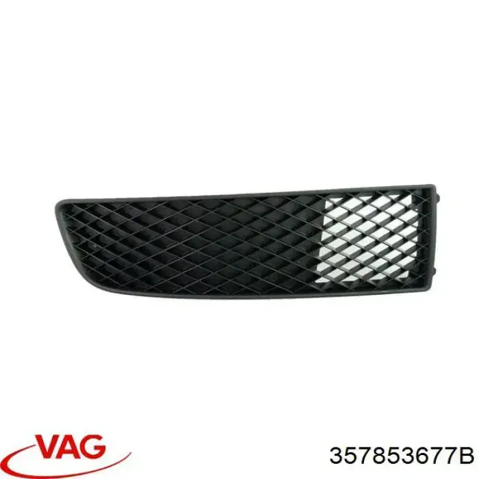 Решітка переднього бампера, центральна VAG 357853677B ціна, від 24.03 USD
