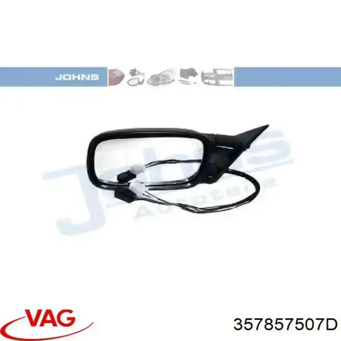 Корпус дзеркала заднього виду, лівого VAG 357857507D ціна, від 14.11 USD
