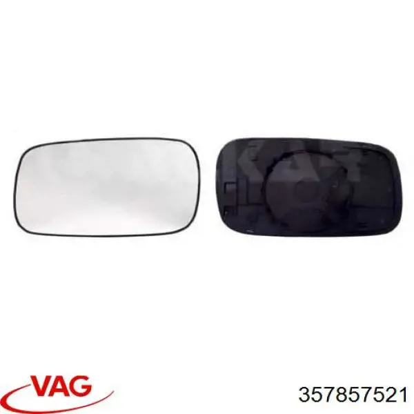 357857521 VAG Дзеркальний елемент лівий