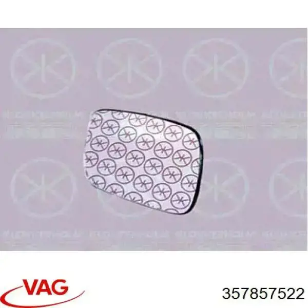 Праве бокове дзеркало VAG 357857522