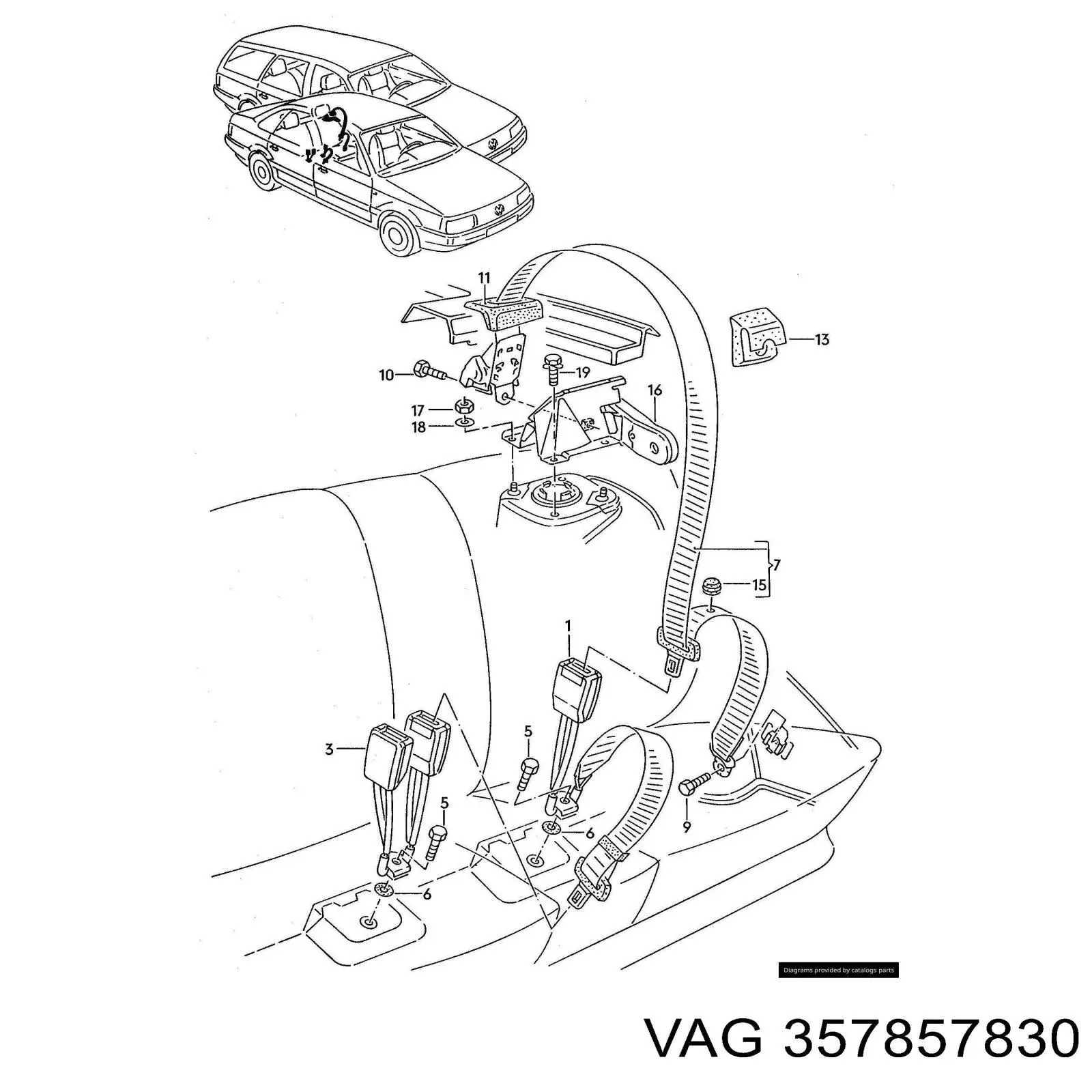  VAG 357857830 ціна, від 1.69 USD