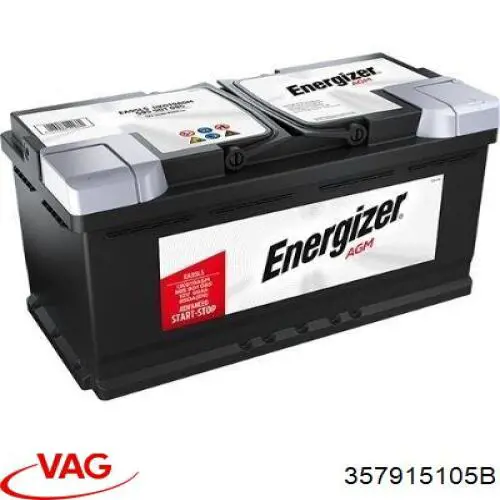 Акумуляторна батарея, АКБ 357915105B VAG
