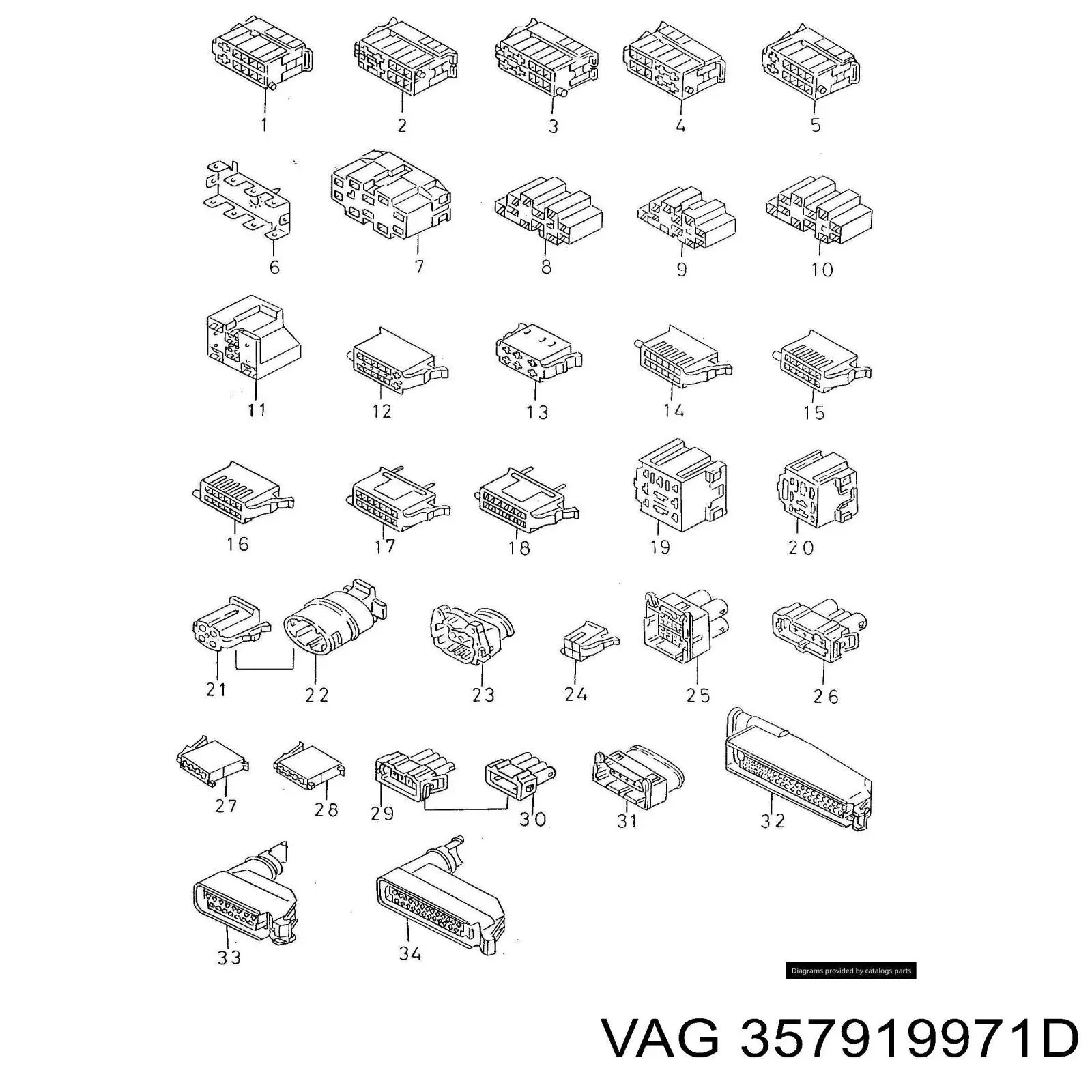  357919971D VAG