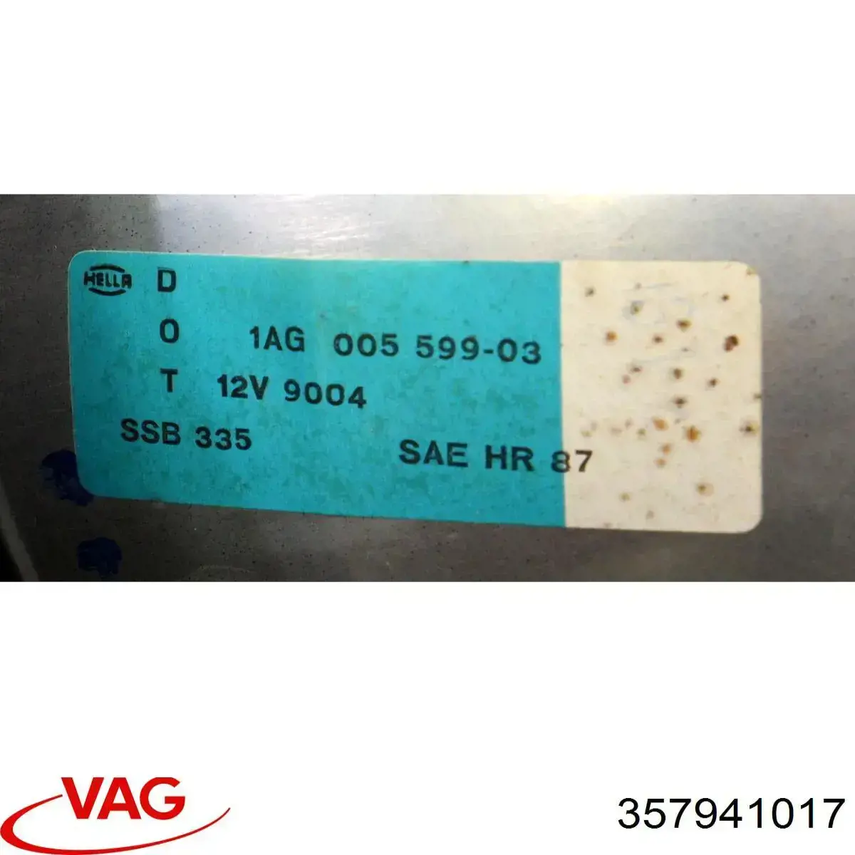 Фари VAG 357941017 ціна, від 14.62 USD