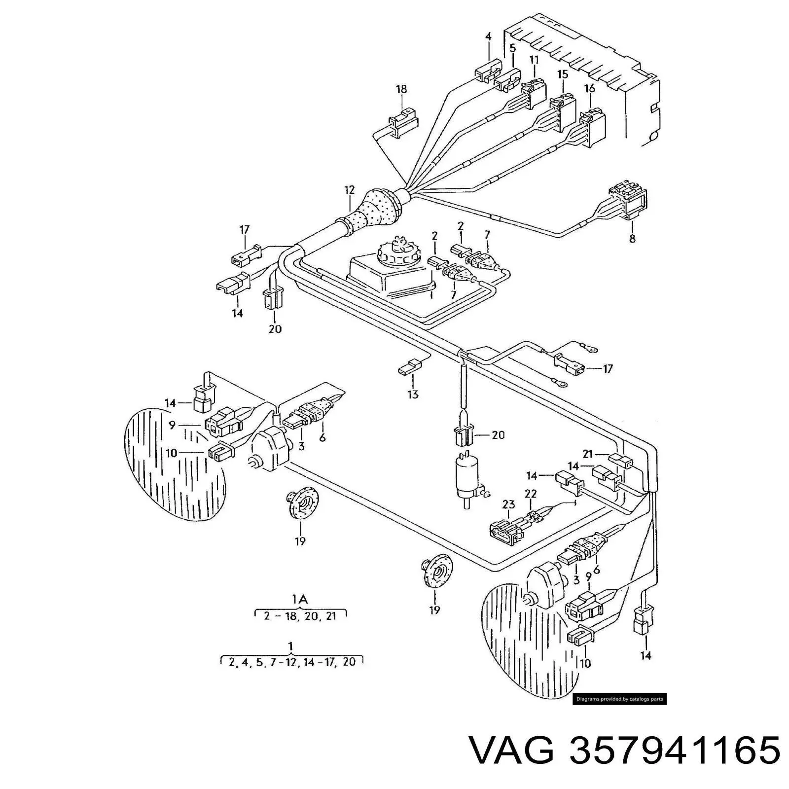  VAG 357941165 ціна, від 4.21 USD