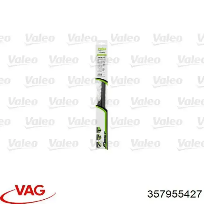 Купити 357955427 VAG Щітка-двірник лобового скла, водійська