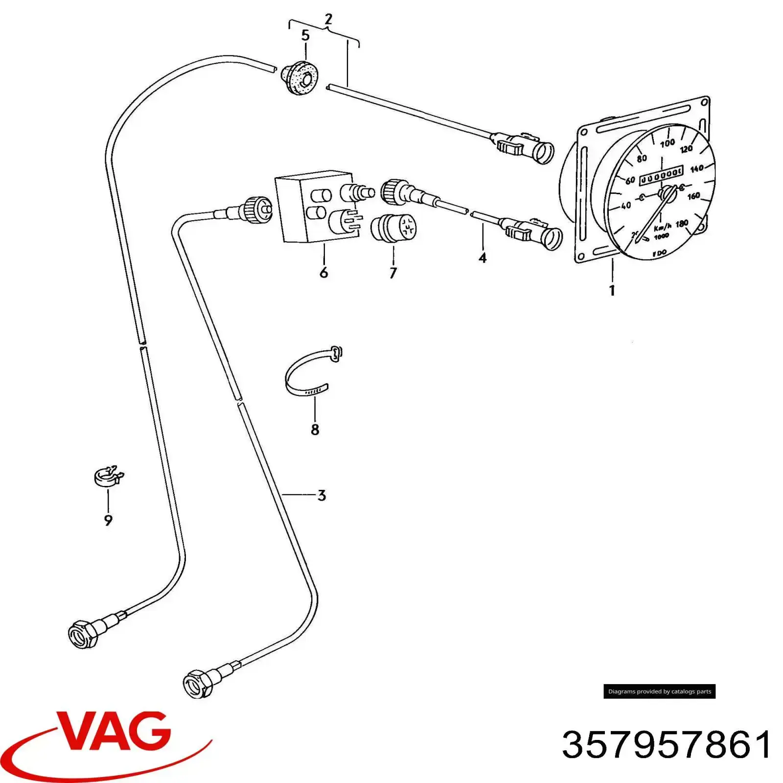 Купити 357957861 VAG 