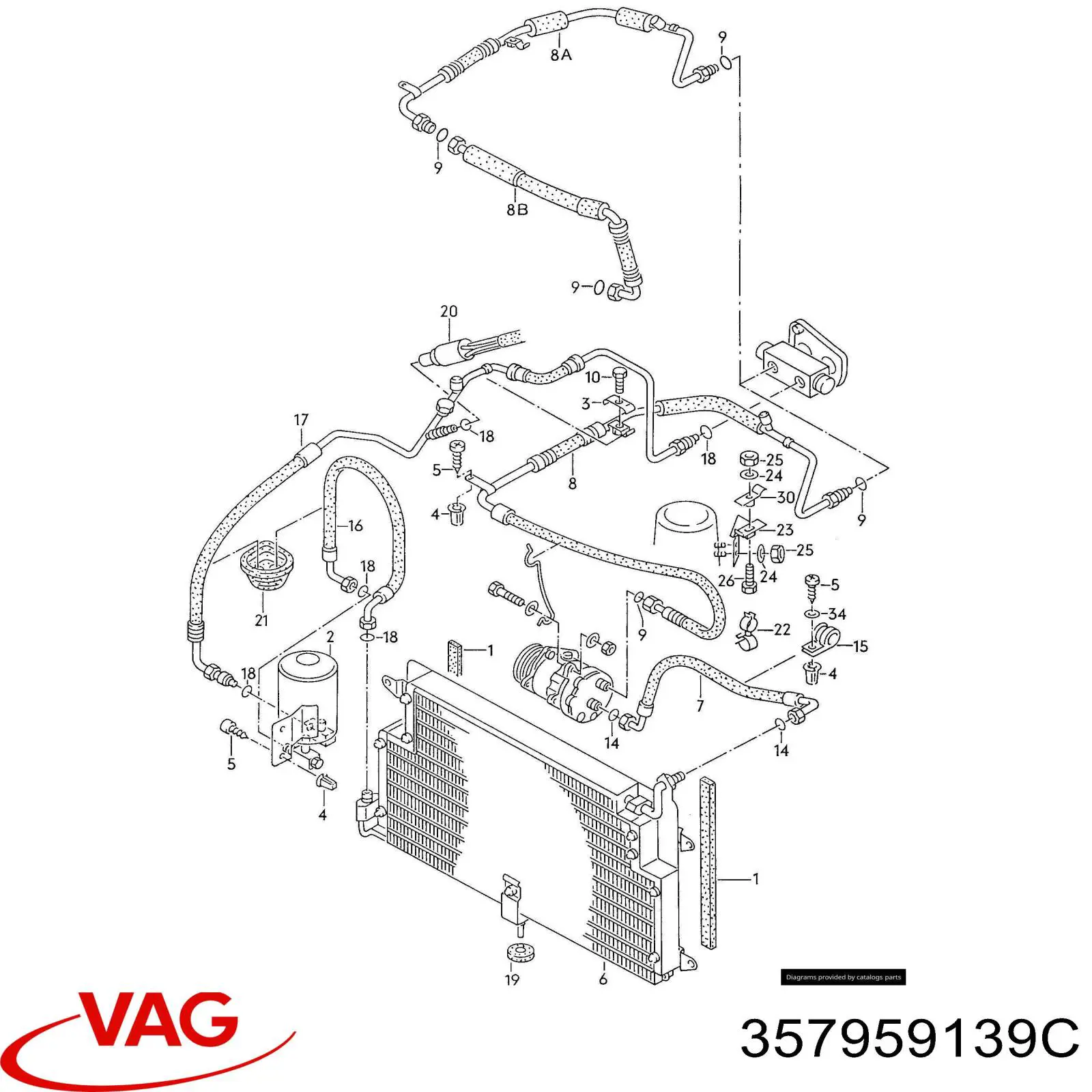  VAG 357959139C ціна, від 28.22 USD