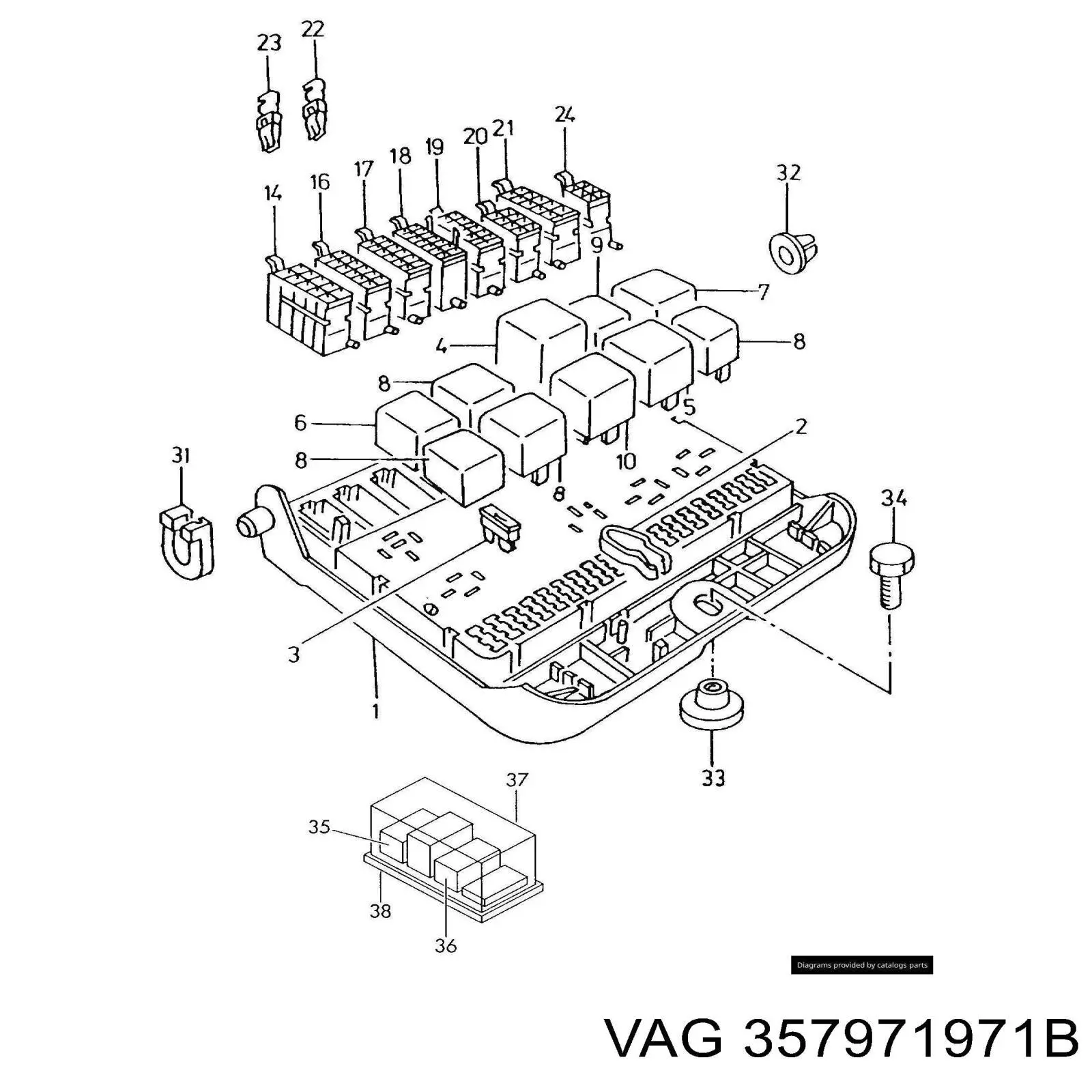  VAG 357971971B ціна, від 7.59 USD