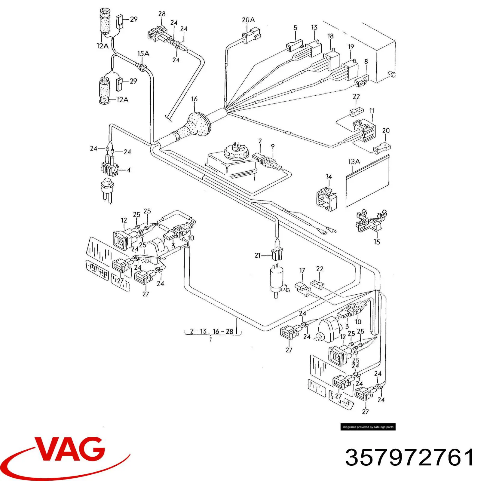 Купити 357972761 VAG 