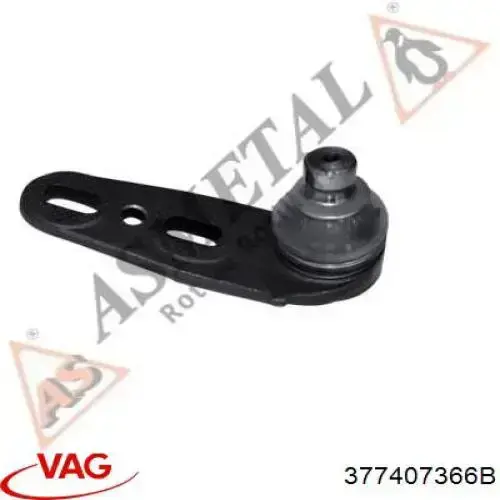 Купити 377407366B VAG Кульова опора, нижня, права