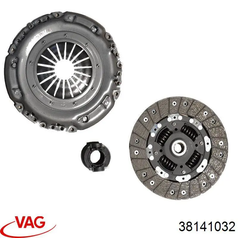  Диск зчеплення Volkswagen Caddy 3