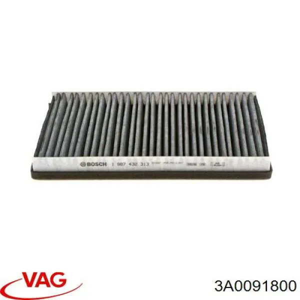 3A0091800 VAG Внутрішньосалонний фільтр