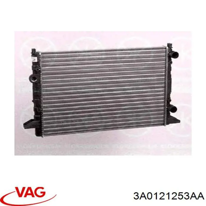 Радіатор основний VAG 3A0121253AA ціна, від 42.57 USD
