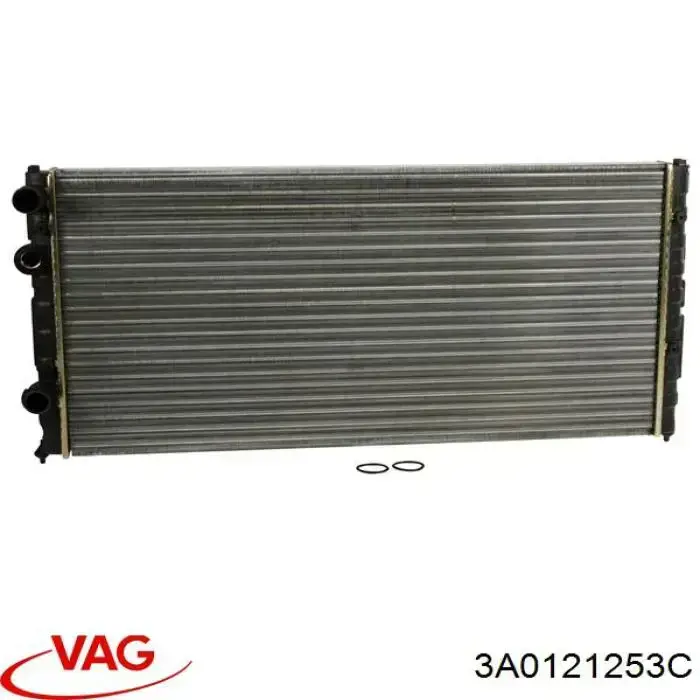 Купити 3A0121253C VAG Радіатор двигуна