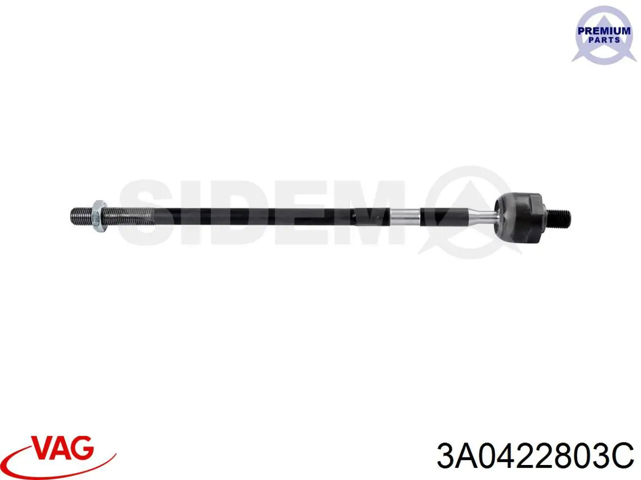 Купити 3A0422803C VAG Тяга рульова в зборі, ліва