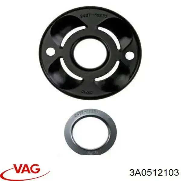 3A0512103 VAG Проставка (гумове кільце) пружини задньої, нижня