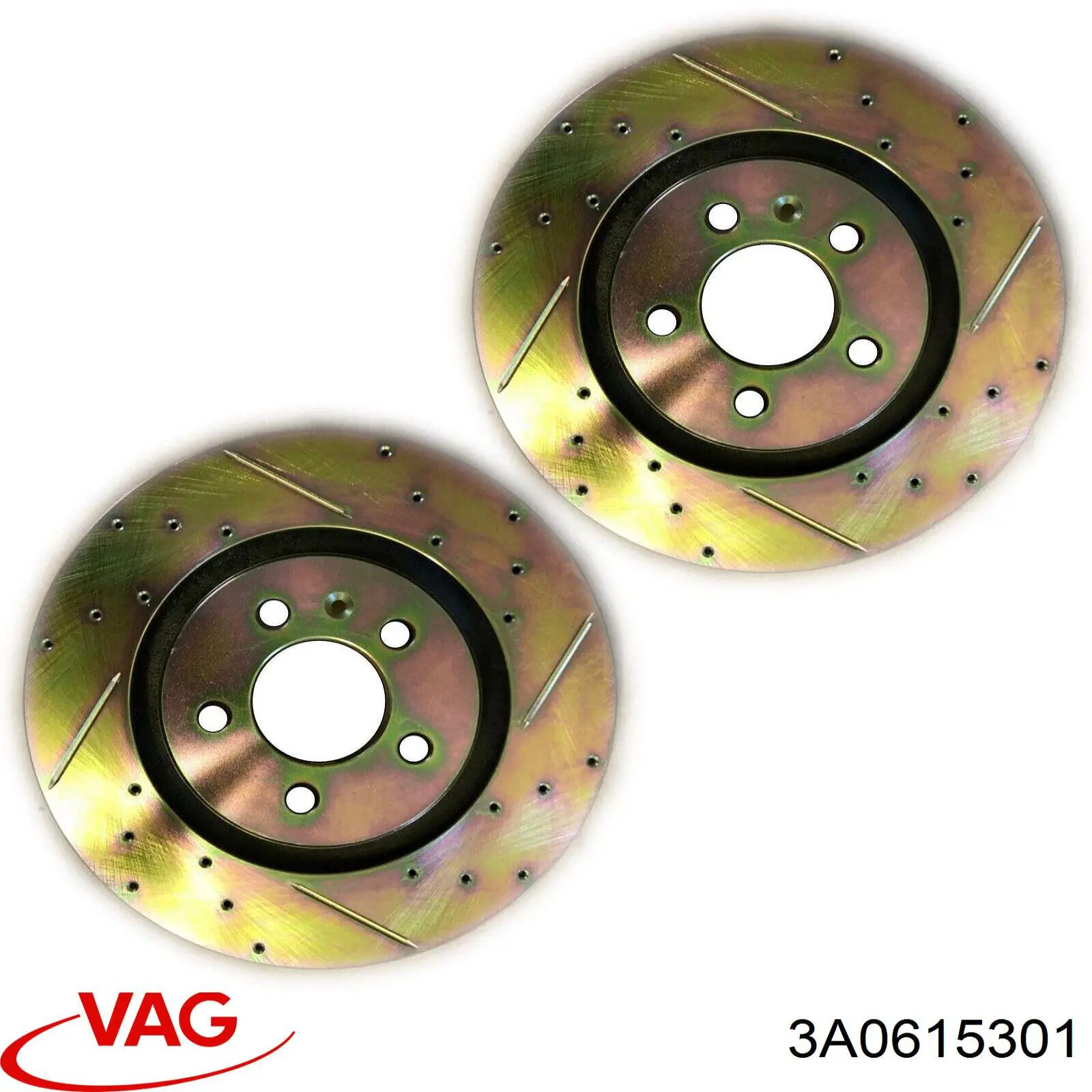 Диск переднього гальма VAG 3A0615301 ціна, від 40.24 USD