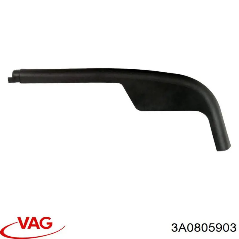 Спойлер переднього бампера, лівий VAG 3A0805903 ціна, від 15.67 USD