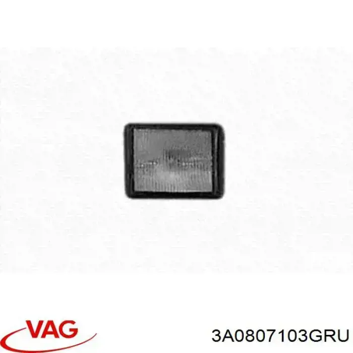Купити 3A0807103GRU VAG Буфер (бампер) передній