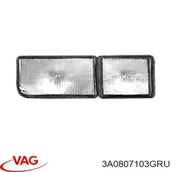 Бампер на авто VAG 3A0807103GRU ціна, від 72.22 USD