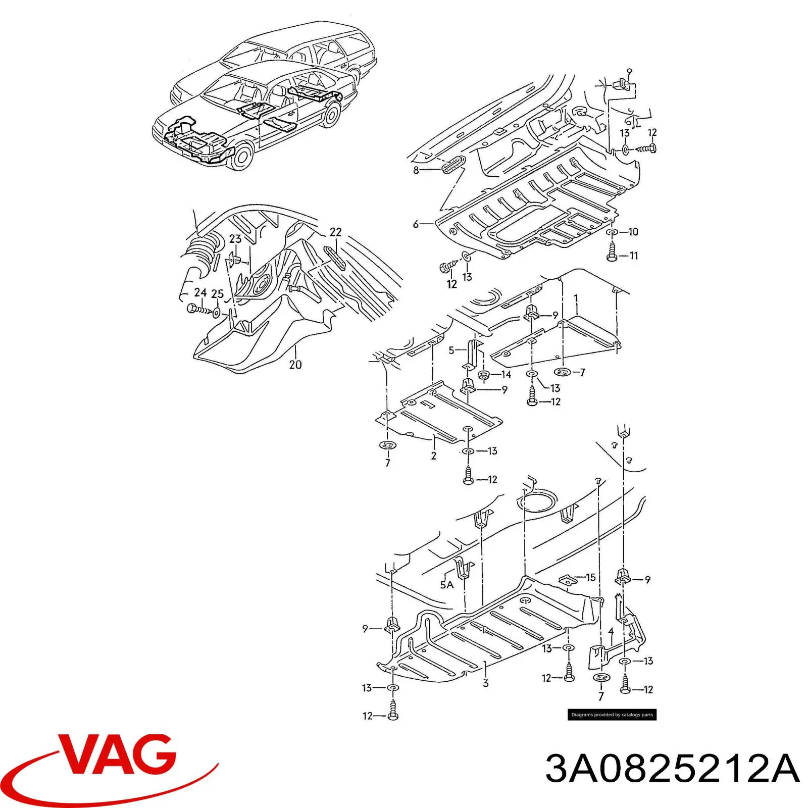 3A0825212A VAG 