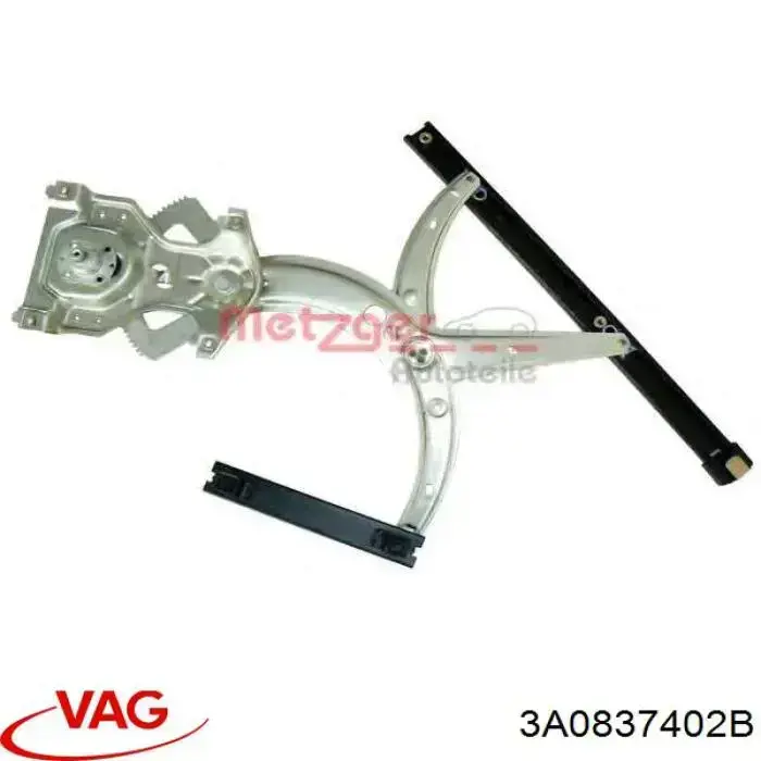 Склопідйомник (механізм переміщення скла) VAG 3A0837402B ціна, від 18.35 USD