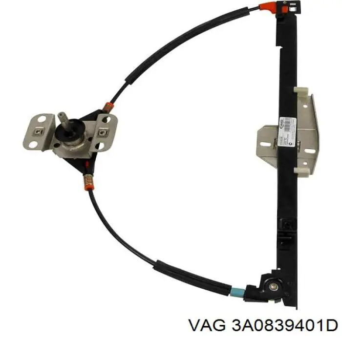 Купити 3A0839401D VAG Механізм склопідіймача двері задньої, лівої