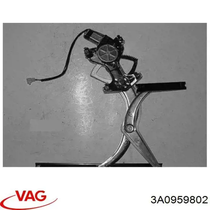 Двигун склопідіймача двері передньої, правої VAG 3A0959802 ціна, від  USD