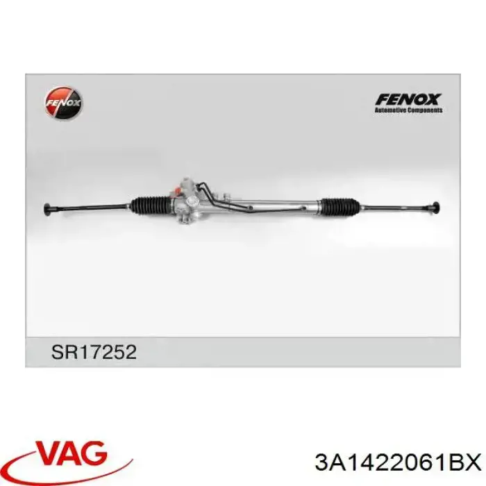 Купити 3A1422061BX VAG Рульова рейка