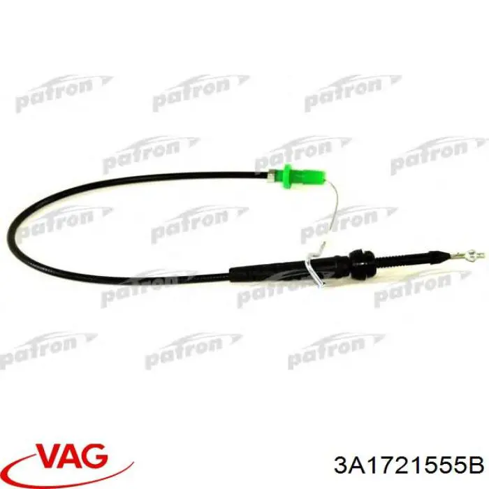 Трос газу VAG 3A1721555B ціна, від 6.31 USD