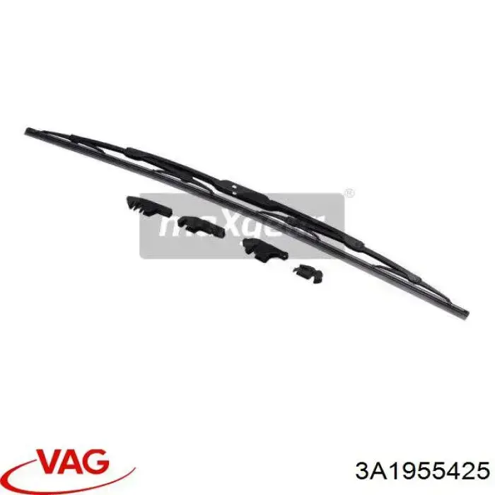 3A1955425 VAG Щітка склоочисника лобового скла, водійська
