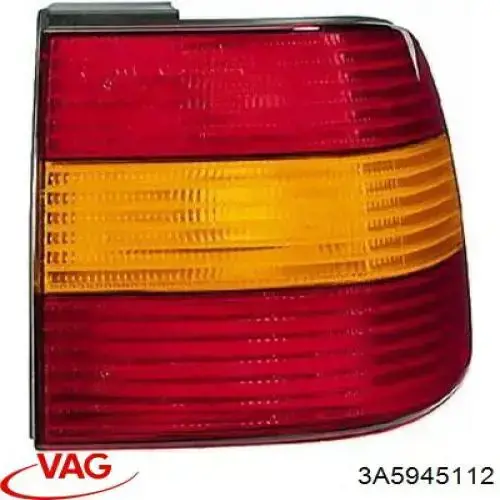 3A5945112 VAG Ліхтар задній правий, зовнішній