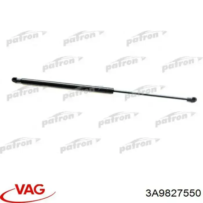 Амортизатор кришки багажника VAG 3A9827550