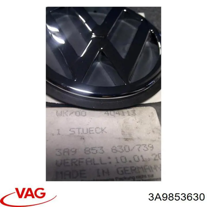  VAG 3A9853630 ціна, від 6.77 USD